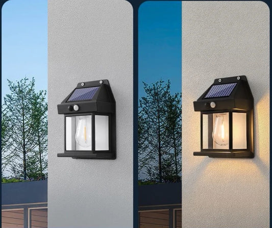 🔥Solar powered vintage led wall lamp🔥