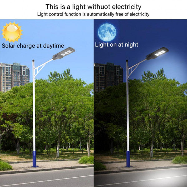 🔥Led Solar Street Lights 180 Degree Intelligent Light Control Outdoor Sensor Flood Lamp With Remote Control LED Garden Light🔥